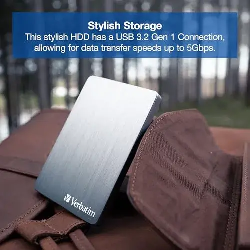 Verbatim 53663 1TB USB 3.2 Prata