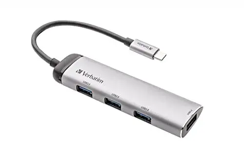 Verbatim HUB USB-C 4xUSB3.0