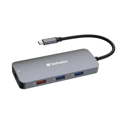 Verbatim USB-C Pro Multiport Hub 9 Port
