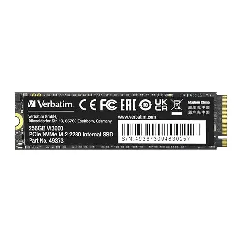 Verbatim Vi3000 256GB NVMe M.2 3300MB/s