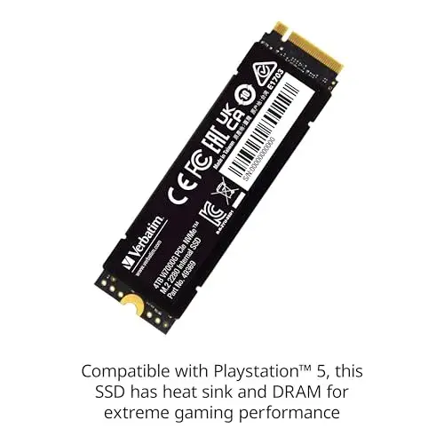 Verbatim VI7000 1TB SSD PCI Express 4.0 NVMe