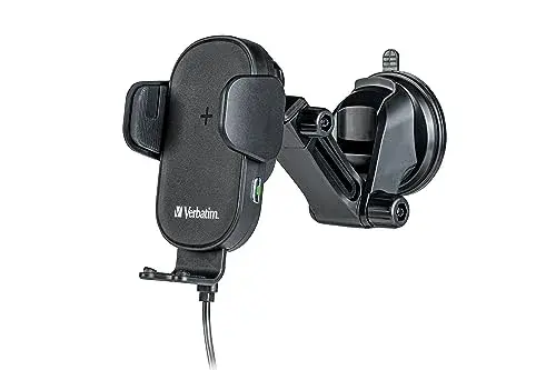 Verbatim 49552 Carregador Rápido e Suporte Veicular Qi Wireless