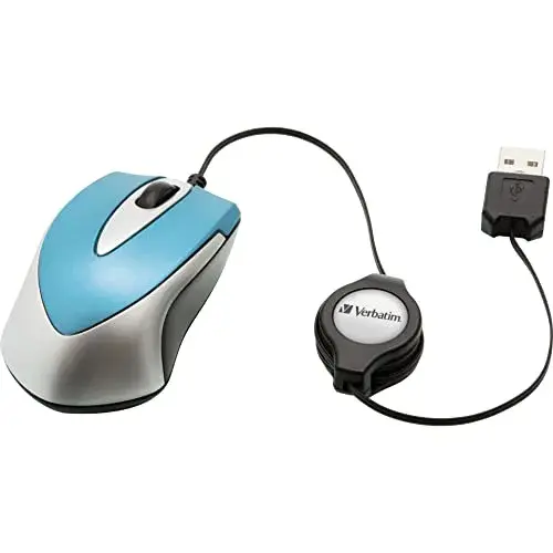 Verbatim Mouse Wireless Go Mini Travel Azul USB Type-A