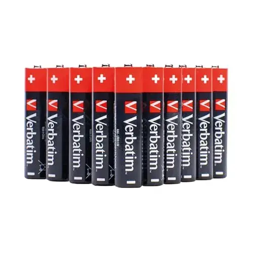 Verbatim Pilhas Alcalinas AAA 1000mAh