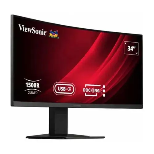 ViewSonic VG3419C 34″ UltraWide Quad HD Curvo