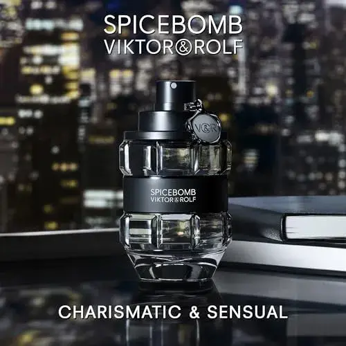Viktor & Rolf Spicebomb Man Eau de Toilette Notas de couro, tabaco e vetiver