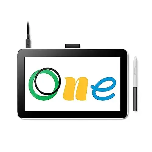 Wacom One 12 11,6″ Monitor Interativo Full-HD Preto