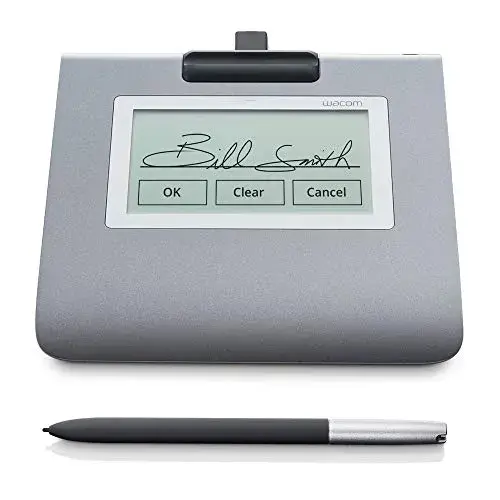 Wacom STU-430 4,5″ assinatura eletrônica preta