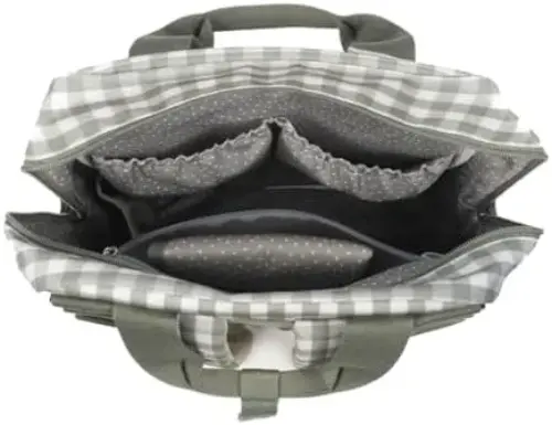 Walking Mum Caetana Mochila de maternidade multifuncional 28x37x12cm Stone