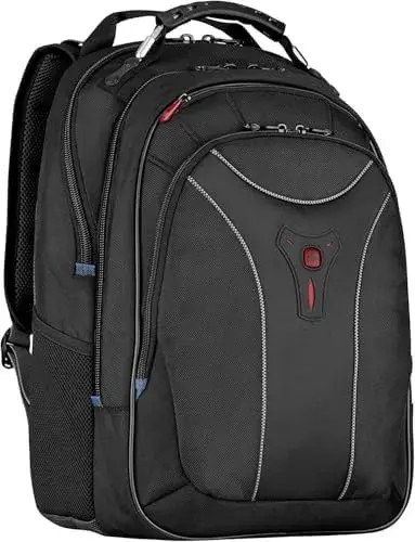 Wenger Cabon 17″ Laptop Bag Preto Nylon