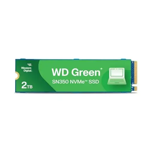 Western Digital SN350 2TB SSD NVMe 3200MB/s Multicolor