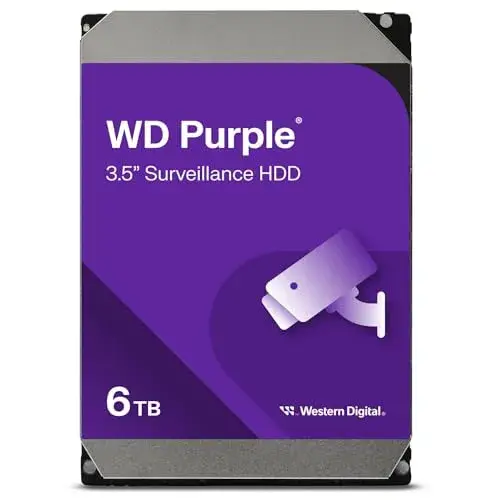 Western Digital WD64PURZ 6 TB HDD 5400 RPM