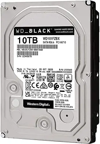 Western Digital WD101FZBX 10TB HDD