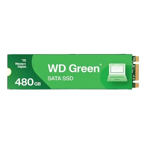 Western Digital WDS480G3G0B 480GB SSD M.2 2280 Preto