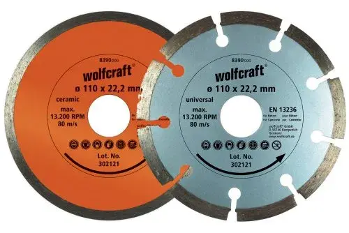Wolfcraft Disco de Diamante 115MM
