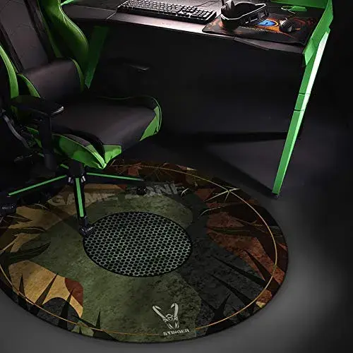 Woxter Floorpad Stinger Cammo Tapete Proteção para Cadeiras de Escritório 120cm