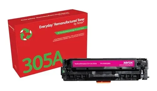 Xerox Magenta Toner Compatível com HP 305A Magenta 2600 páginas