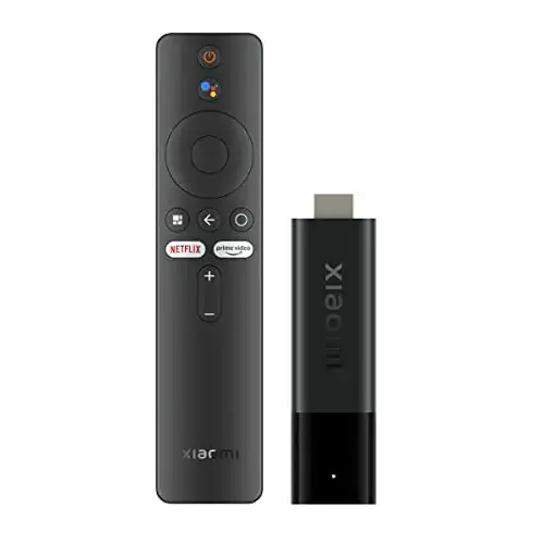 Xiaomi Mi TV Stick 4K Android TV 11 Resolução 4K Compacto Multimídia