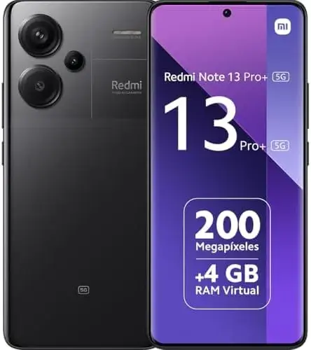 Xiaomi Redmi Note 13 Pro+ 8 GB/256 GB 5G Preto