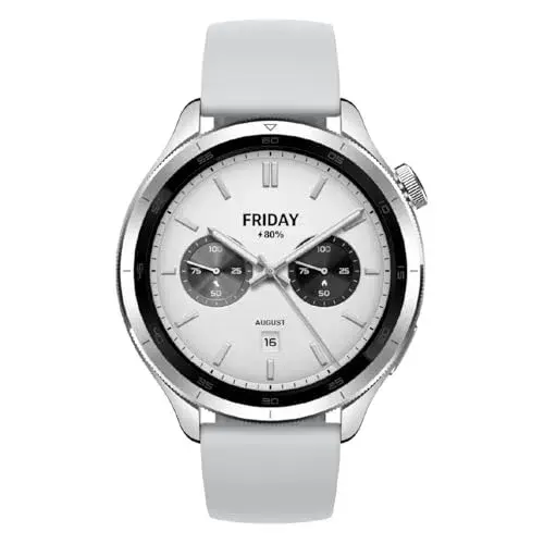 Xiaomi Watch S4 BHR9197GL Monitoramento de Saúde Prateado 1.43″