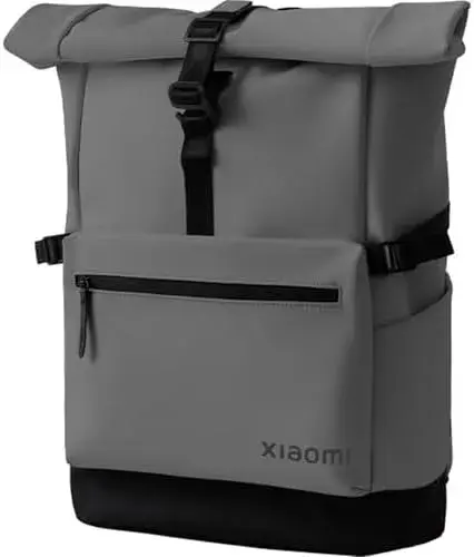 Xiaomi Roll Top Casual Backpack 15.6″ Gray Malha
