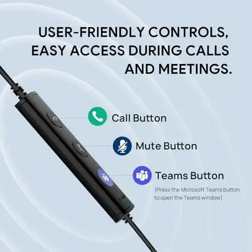 Yealink UH34 Mono Auscultador com Microfone Preto