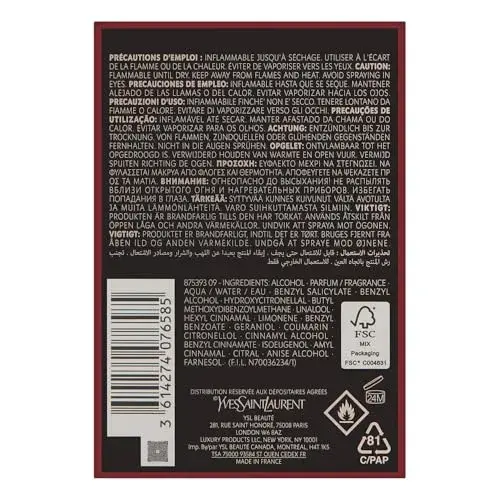 Yves Saint Laurent Black Opium Over Red Eau de Parfum 30ml