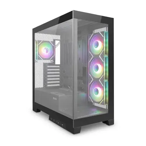 Zolyd Caixa ATX Vexora ARGB Preta com Painéis de Vidro Temperado