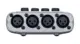 Zoom PodTrak P4 Quatro entradas XLR e saídas de auscultadores