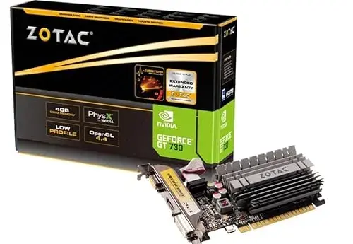 Zotac GeForce GT 730 4GB DDR3 902MHz 384 cores