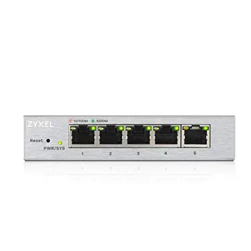 Zyxel GS1200-5 Switch de Rede 10/100/1000 Mbit/s 5 Portas