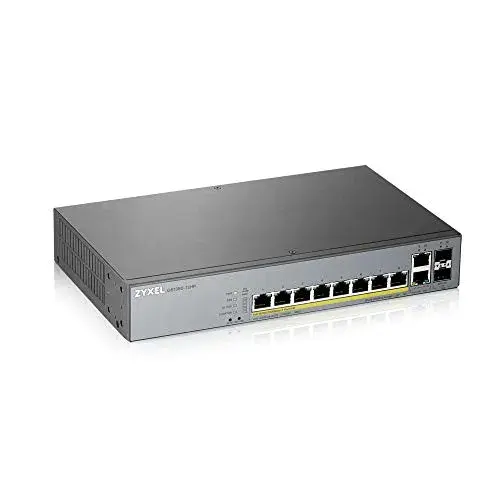 Zyxel GS1350-12HP-EU0101F Switch de Rede 10 Gb 12 Portas
