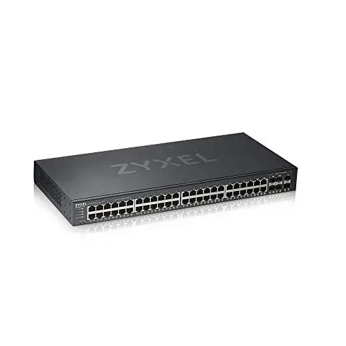 Zyxel GS1920-48V2 Switch Gerenciado 48 Portas GBE Preto