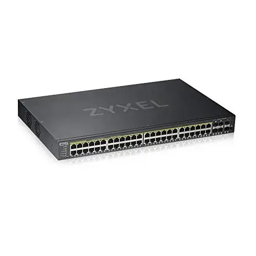 Zyxel GS192048HPV2-EU Switch de Rede 50P PoE 48 Portas
